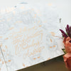 Watercolor Notecard Set with Foil Details