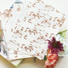 Watercolor Notecard Set with Foil Details