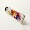 Rainbow Watercolor Paint Tube Enamel Pin by The Gray Muse