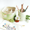 Ceramic Brush Holder - The Art for Joy's Sake Original