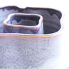Ceramic Double Well Painter's Pot - Granulating Purple