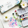 The Ready For Joy Empty Watercolor Palette - Hellebores