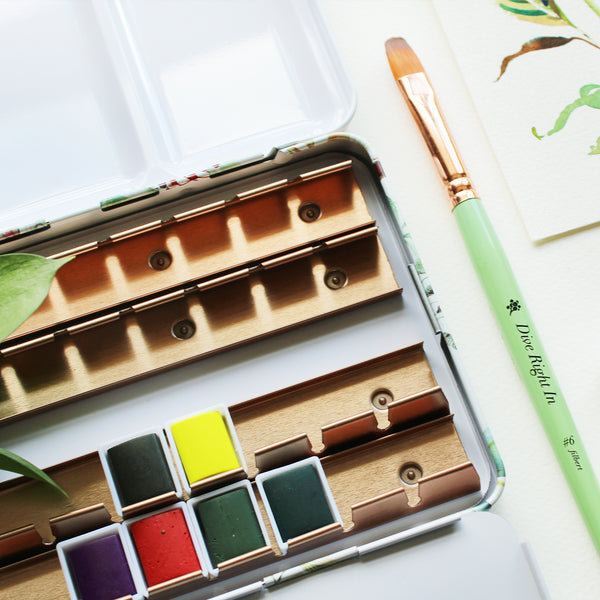 The Ready For Joy Empty Watercolor Palette - Botanicals – KristyRice.com
