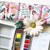 The Ready For Joy Empty Watercolor Palette - Dahlias