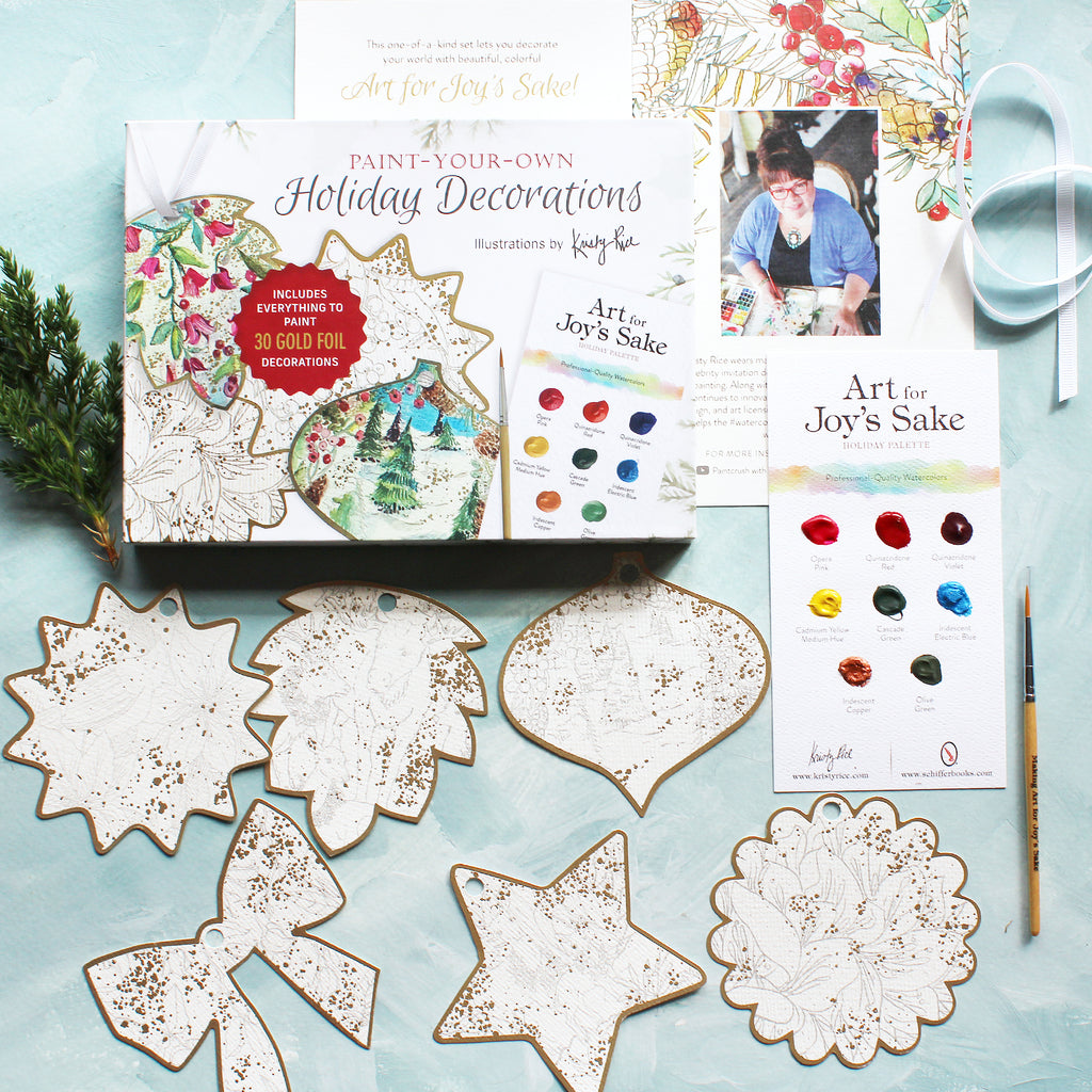 Paint Your Own Holiday Decorations
