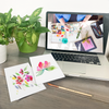 Custom One on One Watercolor Experience with Kristy