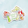 Watercolor Stickers - Critters/Fruits/Mushrooms