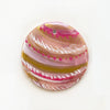 Ceramic Hand Painted Ornament - Pink Vintage Inspired