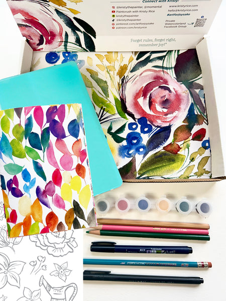 Drawing 101 for Journaling Project Box w/ Exclusive Video Lesson