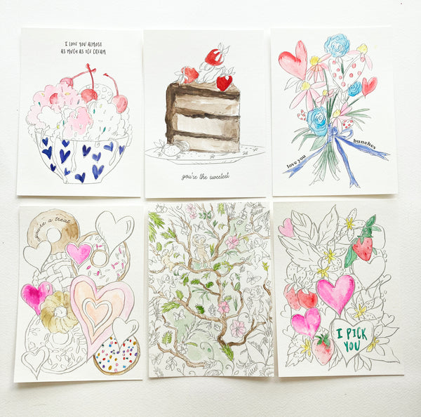 Paint Your Own Valentines