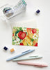 Handpainted Notecard Set - Fruits