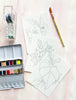 *Spring* WATERcoloring Notecard Set