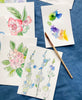 *Spring* WATERcoloring Notecard Set