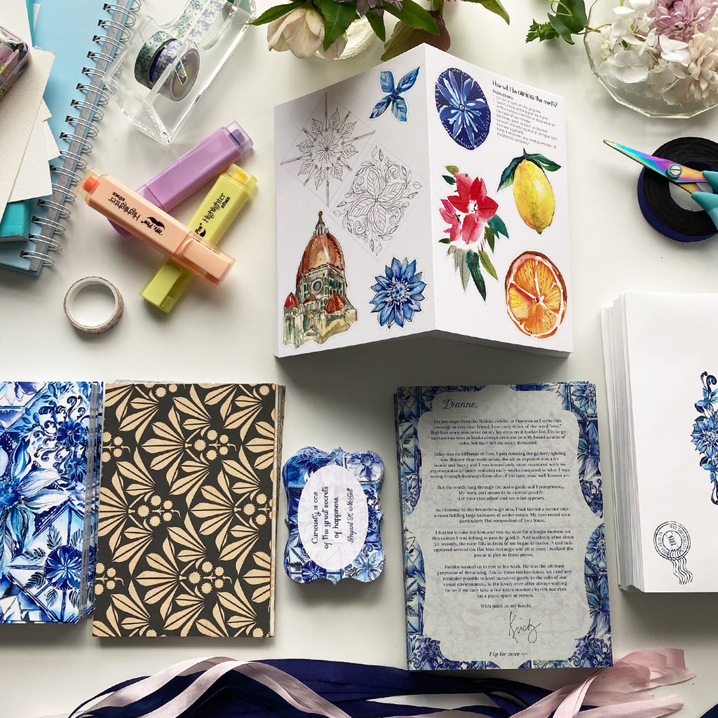 Postcards in Watercolorland - April Mailing