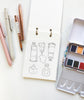 Mini Watercoloring Book - Art Supplies