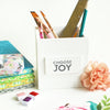 Choose Joy Cube Organizer by Santa Barbara Design Studio