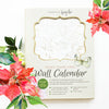 Paint-Your-Own Wall Calendar