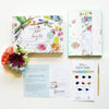 Watercolor Notecard Set with Foil Details