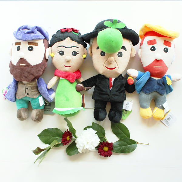Famous Artist Plush Toys by Today is Art Day