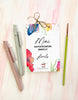 Mini Watercoloring Book - Florals