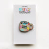 Paint Water Cup Enamel Pin by The Gray Muse