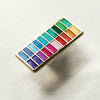 Slim Color Palette v3 Enamel Pin by The Gray Muse