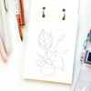 Mini Watercoloring Book - Houseplants