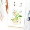 Mini Watercoloring Book - Houseplants