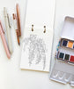 Mini Watercoloring Book - Italy