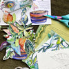 Postcards in Watercolorland - July Mailing