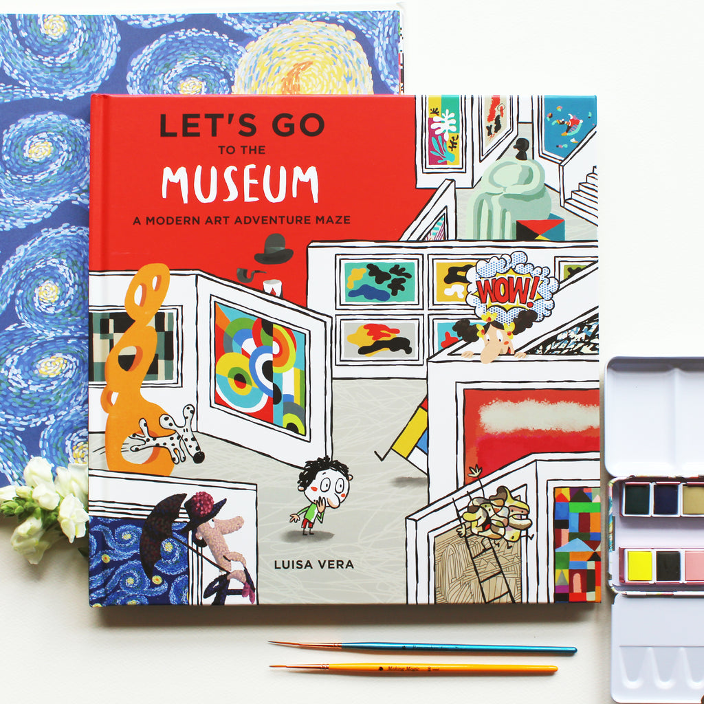 Let's Go to the Museum: A Modern Art Adventure Maze - Children's Book