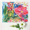 Fine Art Giclee Print - Leafy Fuchsia