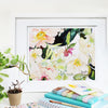 Fine Art Giclee Print - Pink & Peach Blooms