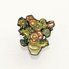 Van Gogh Sunflowers Enamel Pin by Today is Art Day