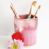 Ceramic Brush Holder - Pink