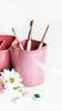 Ceramic Brush Holder - Pink