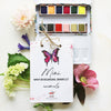 Mini Watercoloring Book & Making Art for Joy's Sake Palette Bundle