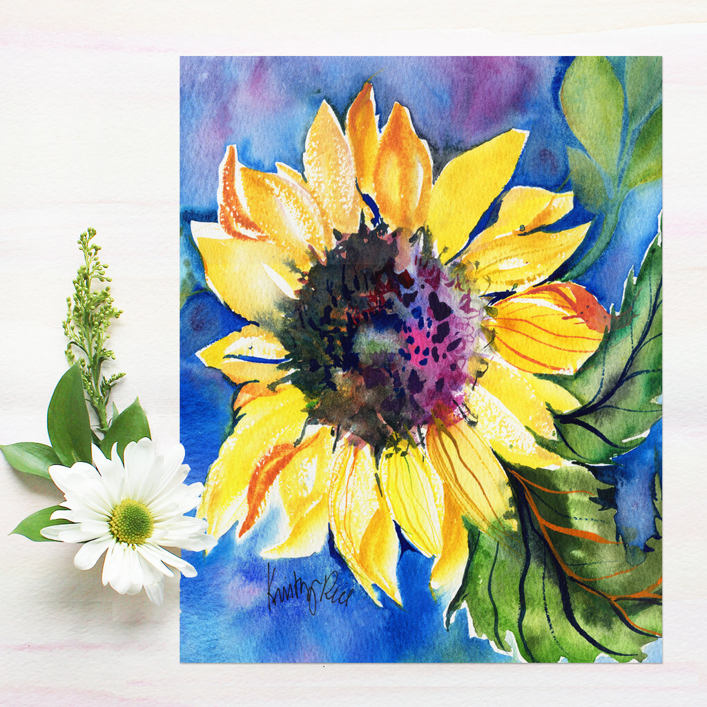 Fine Art Giclee Print - Sunflower