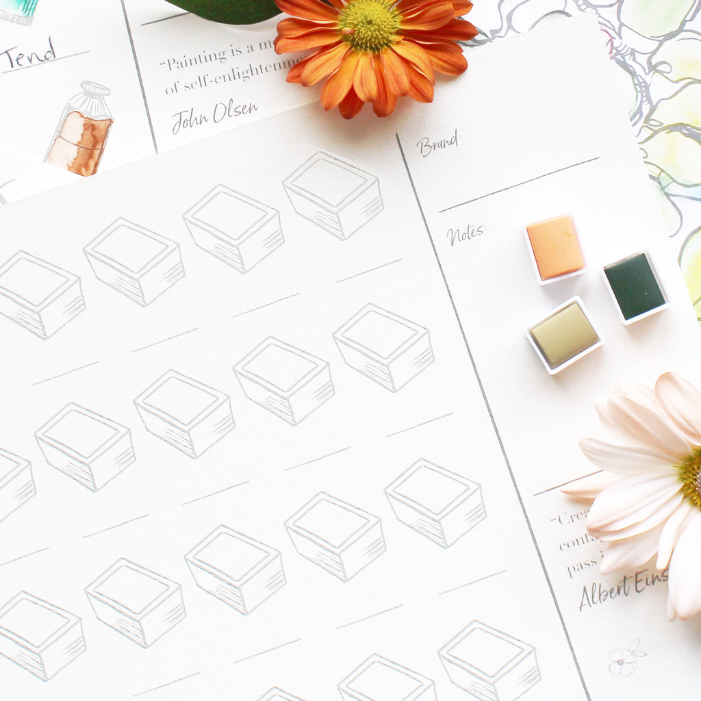 Swatching Pages - Digital Download – KristyRice.com