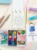 Mini Watercoloring Book - Tile