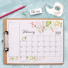 Digital Download Watercolor Floral Monthly Planning Bundle