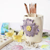 Special Edition Ceramic Brush Holder - Purple